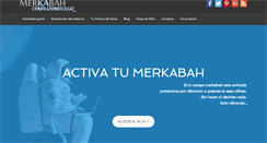 Desktop Screenshot of merkabah.canalizandoluz.com
